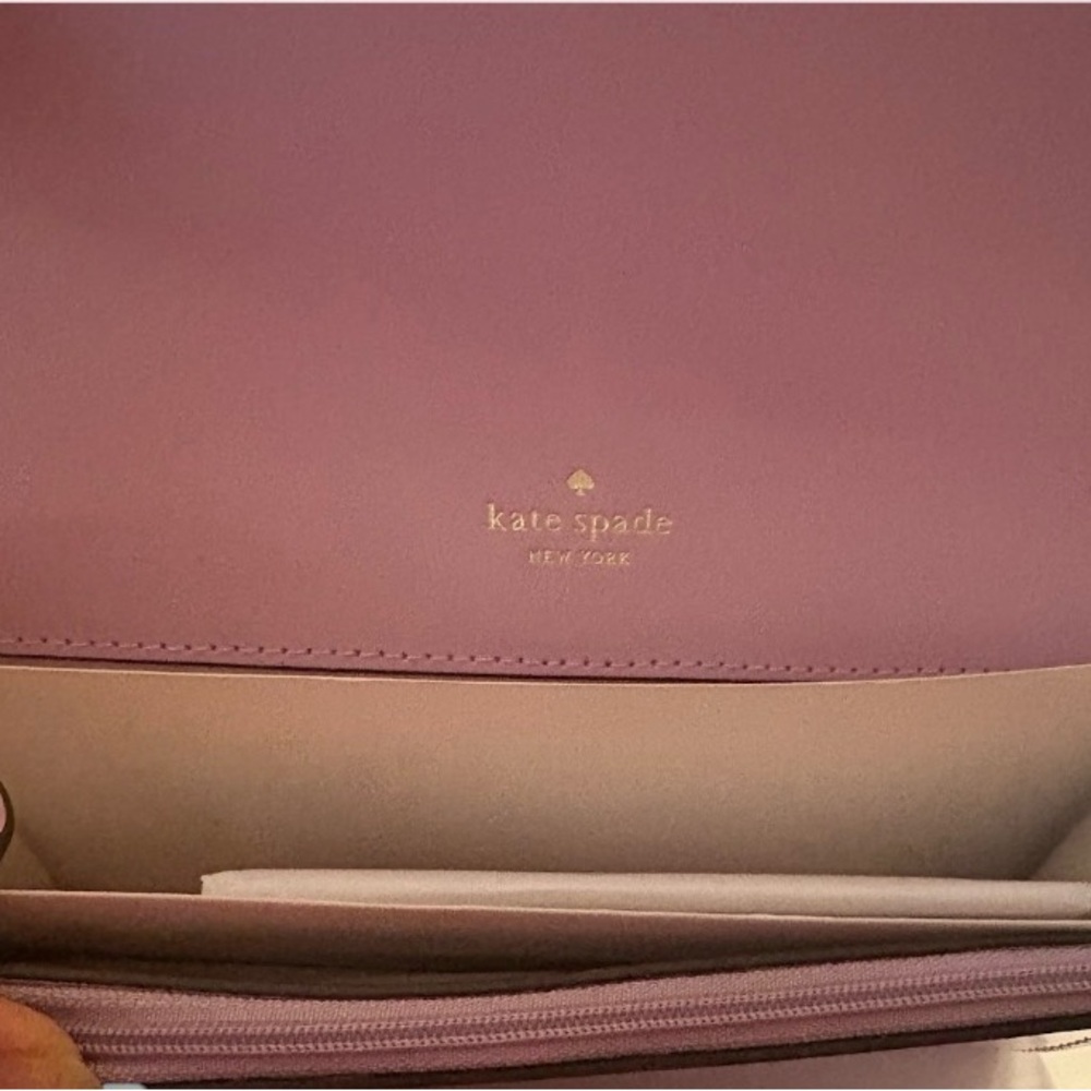 Kate Spade New York Kenzie Wristlet Wallet Quartz Pink IOB - Picture 5 of 8